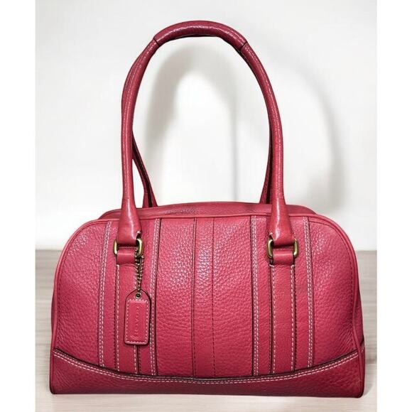 Y2K Coach 10526 Hamilton Pebble Leather Satchel Bag - Picture 1 of 14